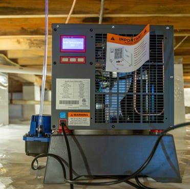 Crawlspace Energy Efficient Dehumidifer Crawlspace Energy Efficient Dehumidifer